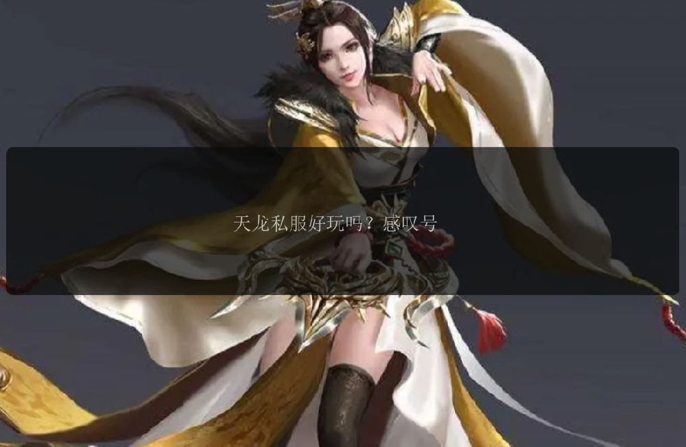 天龙私服好玩吗?感叹号